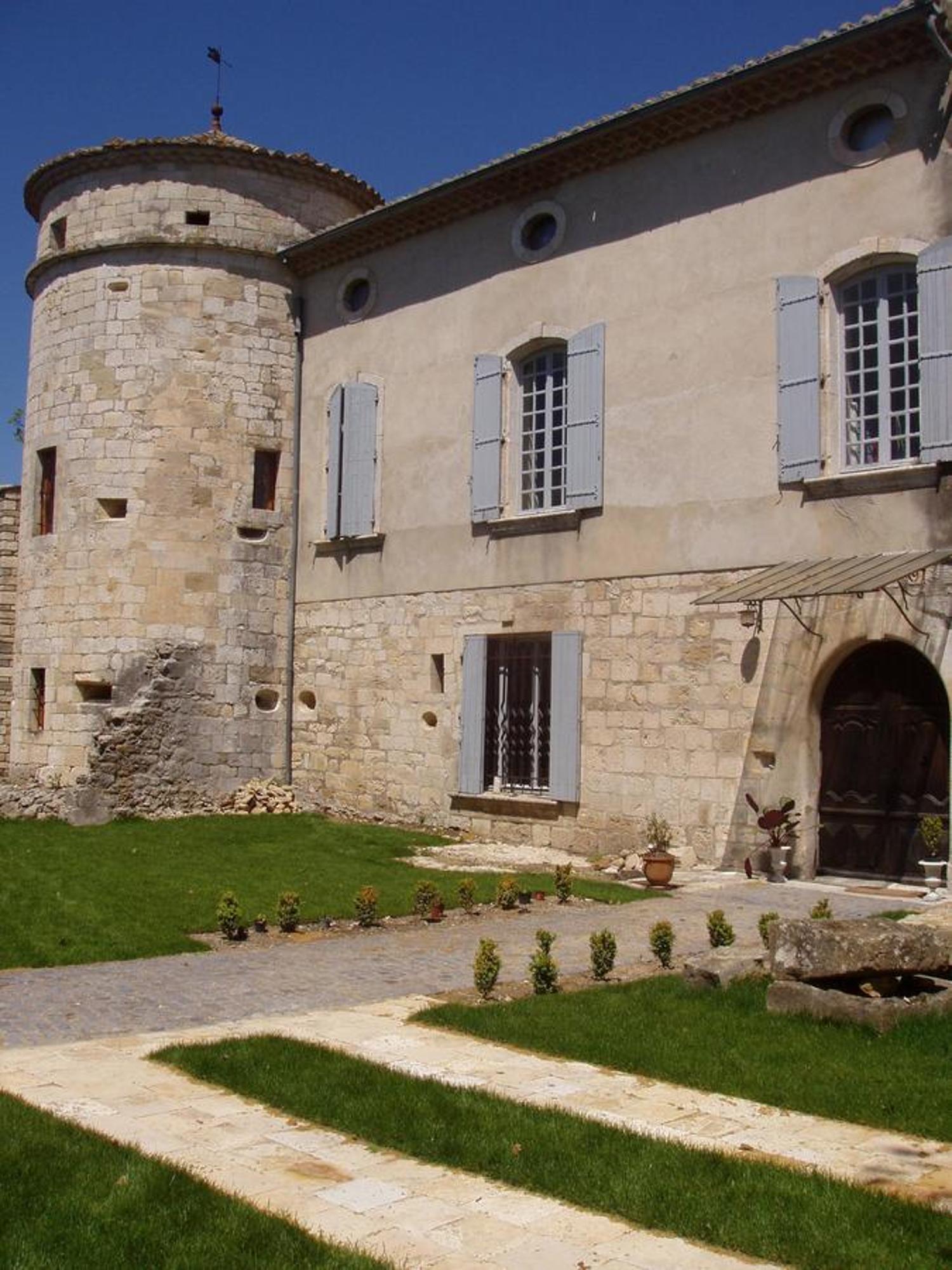 Chateau De La Bastide Goudargues Zewnętrze zdjęcie